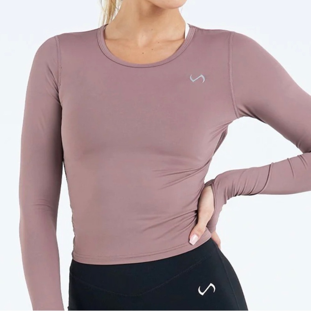 TLF Long Sleeve Crop Top - Size S
